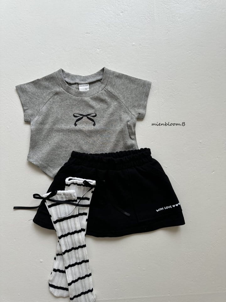 Mienbloom B - Korean Children Fashion - #magicofchildhood - Love Skirt - 8