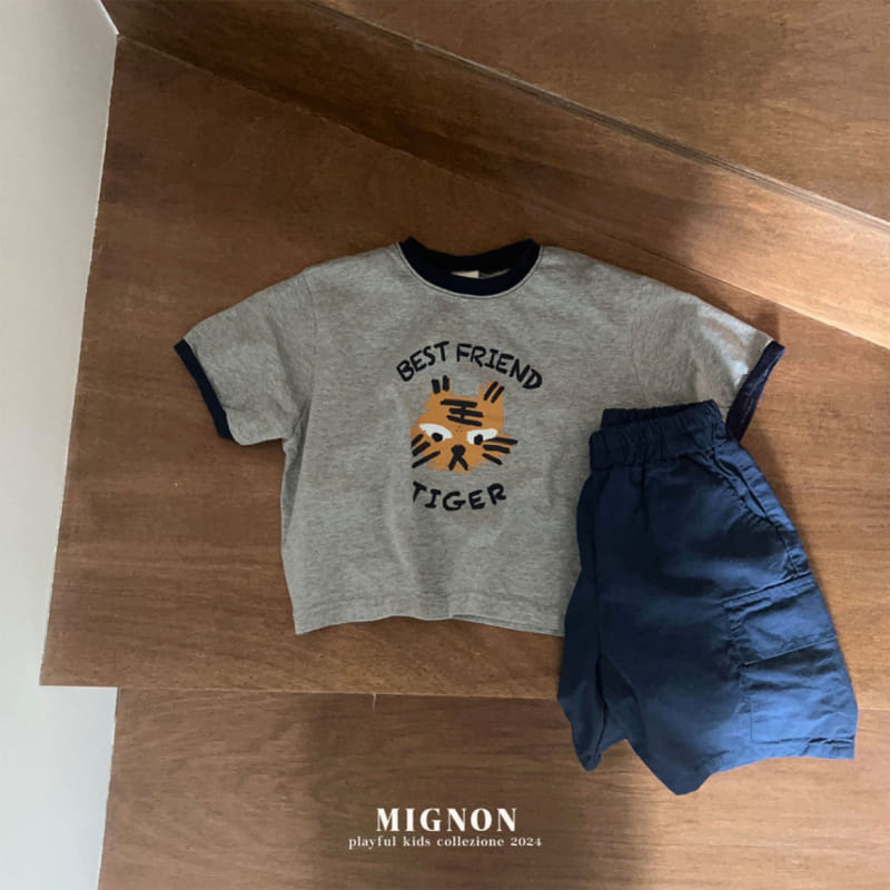 Mignon - Korean Children Fashion - #toddlerclothing - Lange Crop Tee - 3