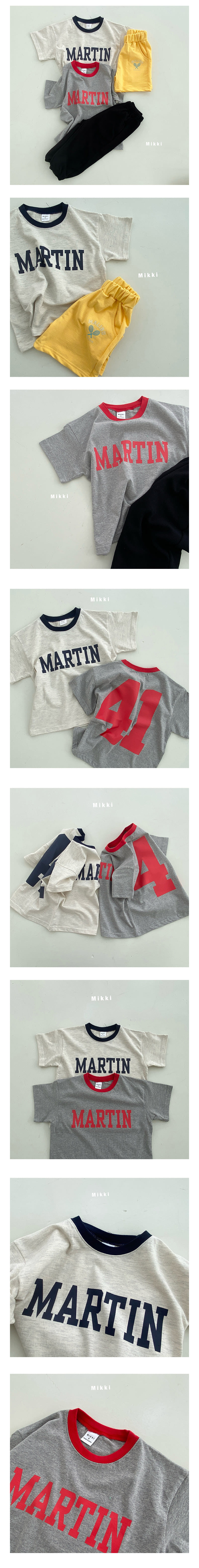 Mikki - Korean Children Fashion - #childofig - Martin 41 Short Sleeve Tee - 2