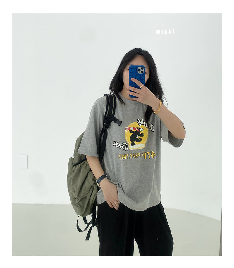 Mikki - Korean Children Fashion - #kidsstore - Bear Trip Short Sleeve Tee - 3