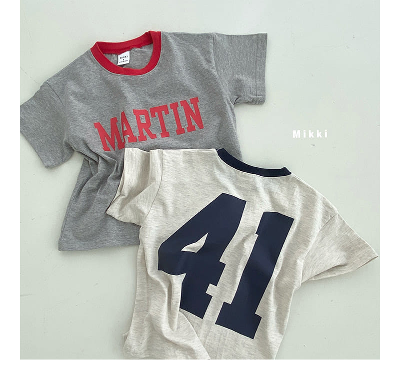 Mikki - Korean Children Fashion - #prettylittlegirls - Martin 41 Short Sleeve Tee