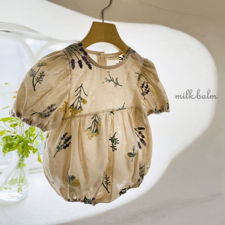 Milk Balm - Korean Baby Fashion - #babyootd - Provence Body Suit