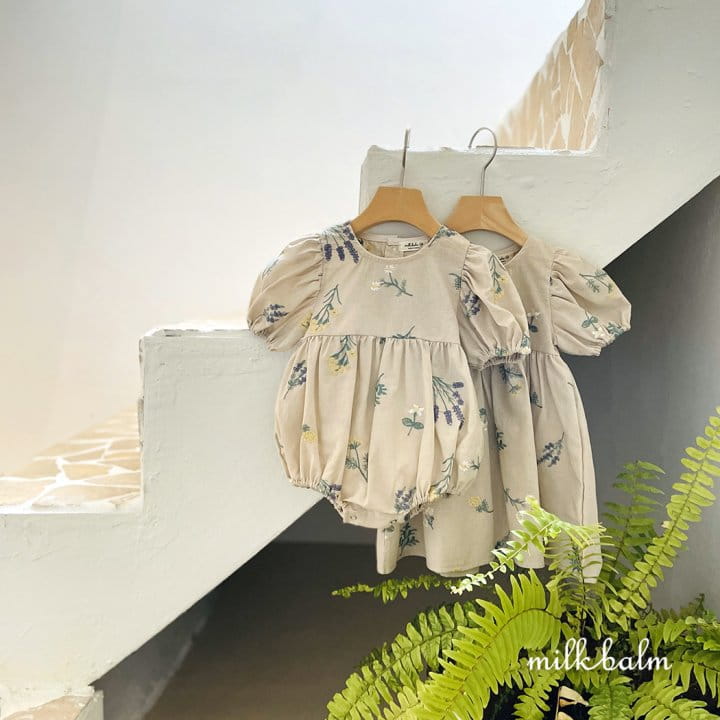 Milk Balm - Korean Children Fashion - #Kfashion4kids - Provence One-Piece - 2