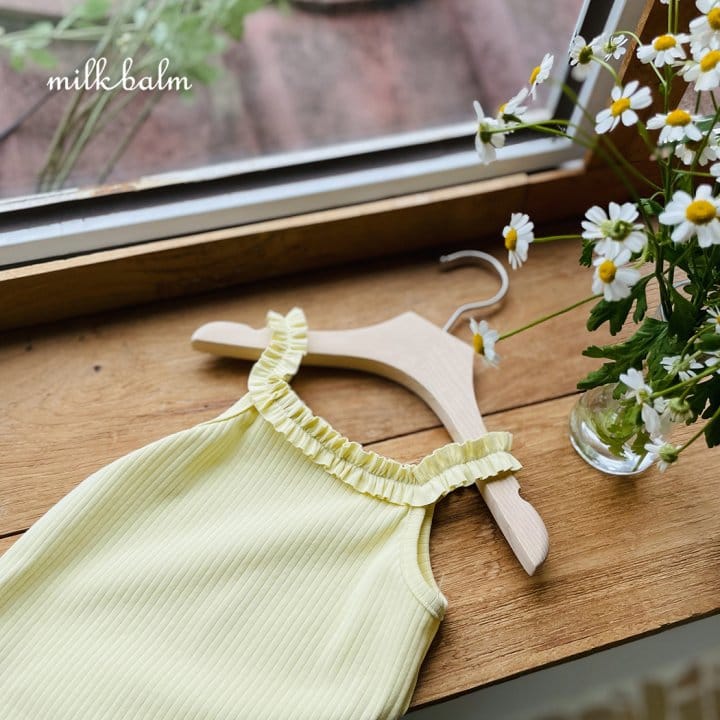 Milk Balm - Korean Children Fashion - #childrensboutique - Anna Sleeveless One-Piece - 5