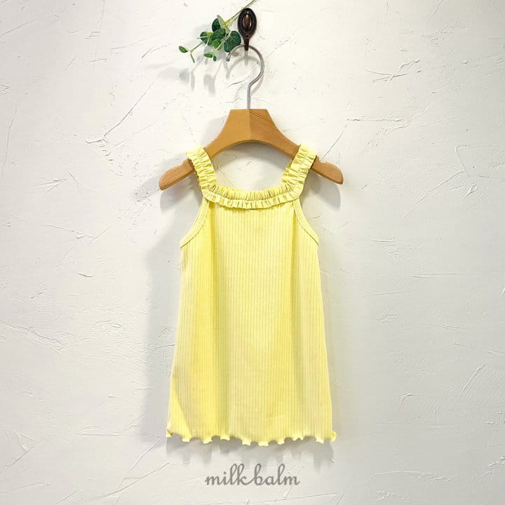 Milk Balm - Korean Children Fashion - #designkidswear - Anna Sleeveless One-Piece - 6