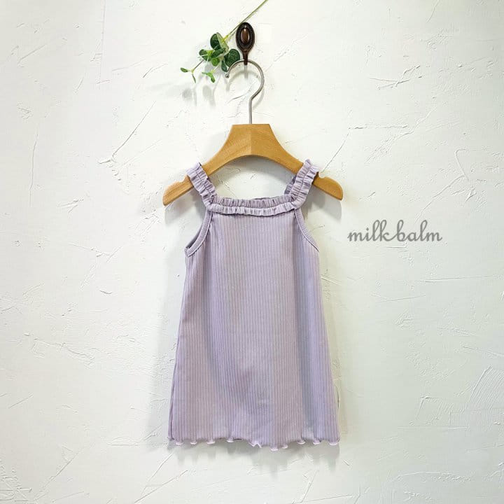 Milk Balm - Korean Children Fashion - #discoveringself - Anna Sleeveless One-Piece - 7