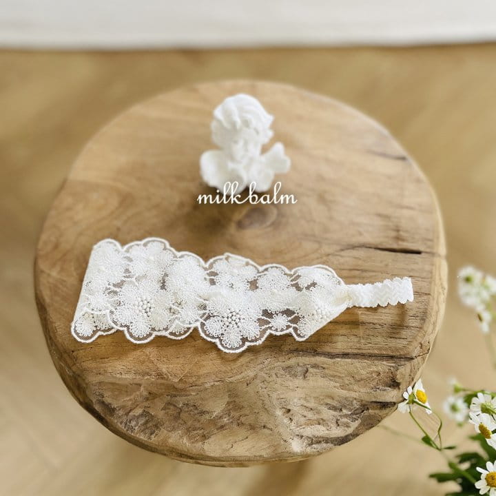 Milk Balm - Korean Children Fashion - #kidsshorts - Garden Hair Band