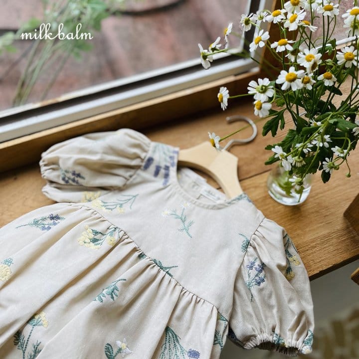 Milk Balm - Korean Children Fashion - #kidzfashiontrend - Provence One-Piece
