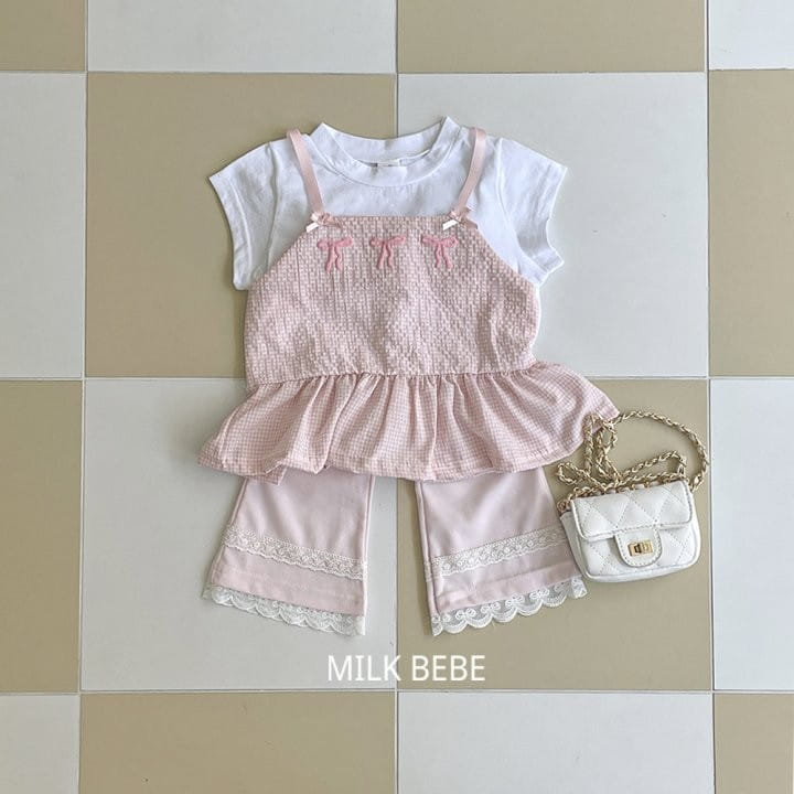 Milk Bebe - Korean Children Fashion - #childofig - Mary Tee - 8
