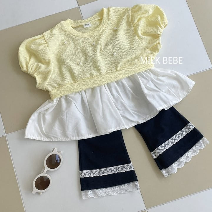 Milk Bebe - Korean Children Fashion - #kidsstore - Shu Shu Boots Cut PantS - 2