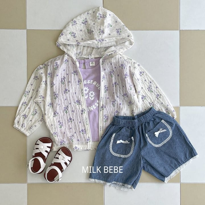 Milk Bebe - Korean Children Fashion - #kidsstore - Flower Jumper