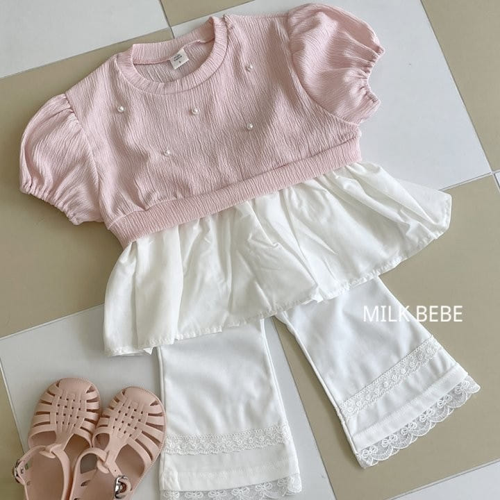 Milk Bebe - Korean Children Fashion - #kidzfashiontrend - Shu Shu Boots Cut PantS - 3