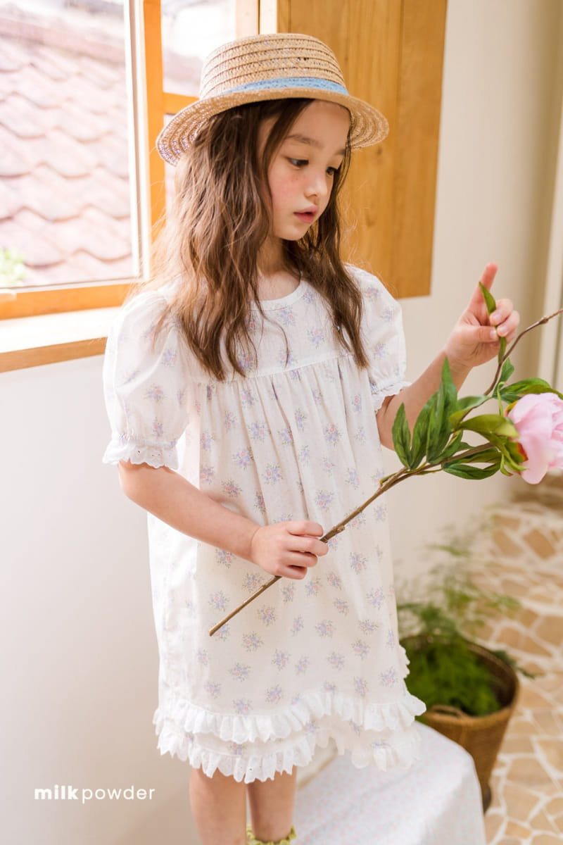 Milk Powder - Korean Children Fashion - #prettylittlegirls - Loen One-Piece - 4