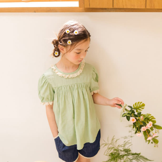 Milk Powder - Korean Children Fashion - #kidzfashiontrend - Sera Blouse
