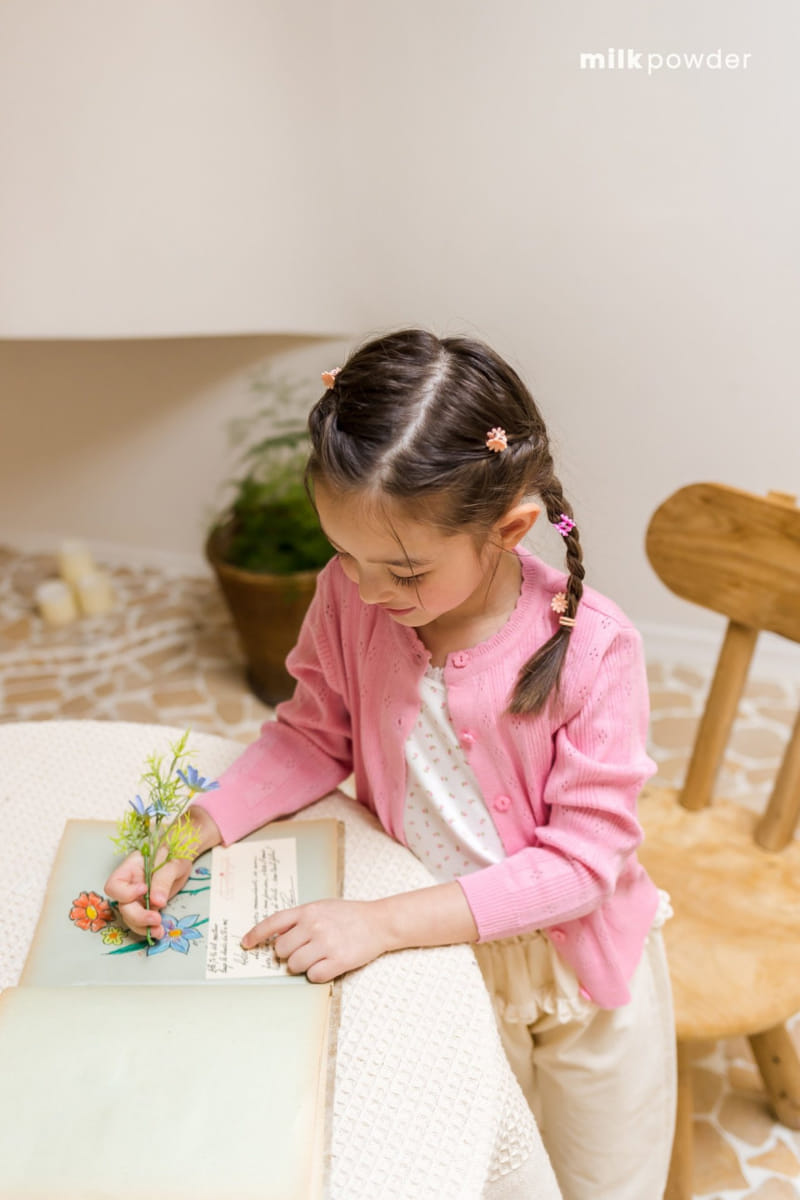 Milk Powder - Korean Children Fashion - #littlefashionista - Cream Cropped Pants - 7