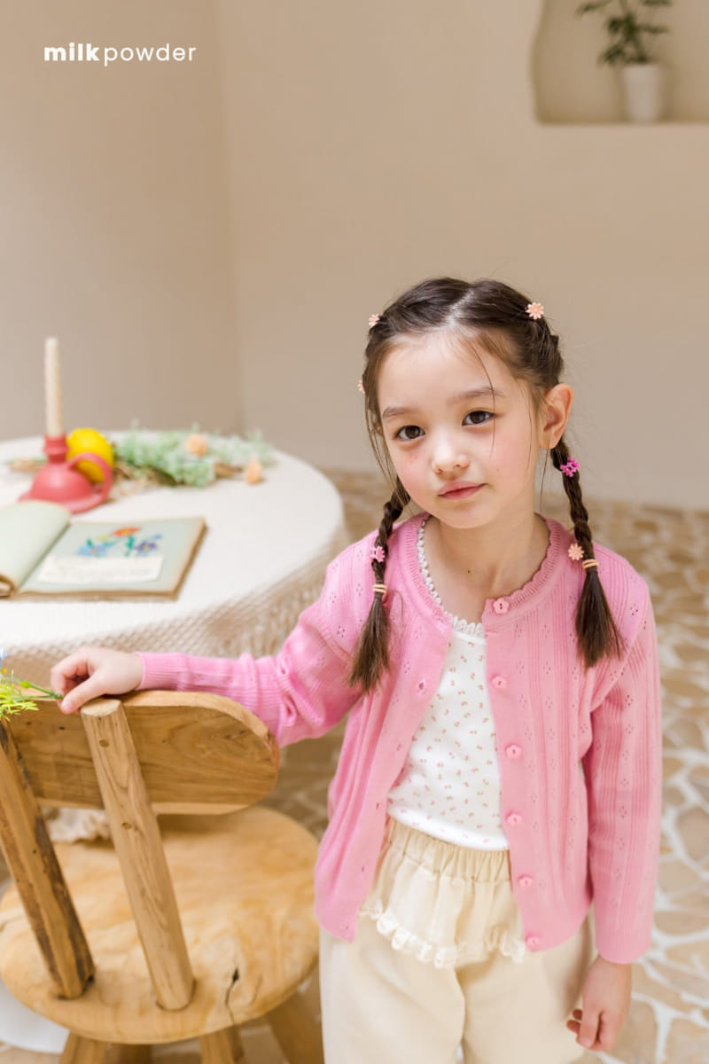Milk Powder - Korean Children Fashion - #littlefashionista - Cuty Sleeveless Tee - 5