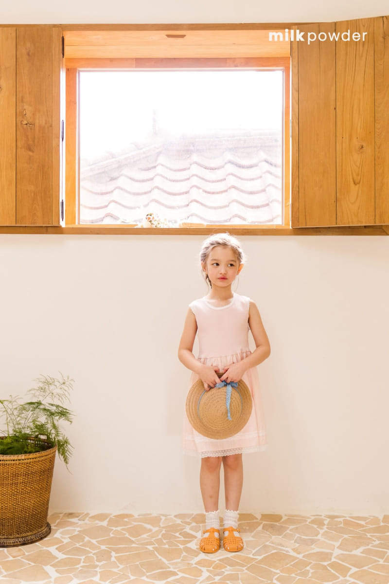 Milk Powder - Korean Children Fashion - #magicofchildhood - Peach One-Piece - 3