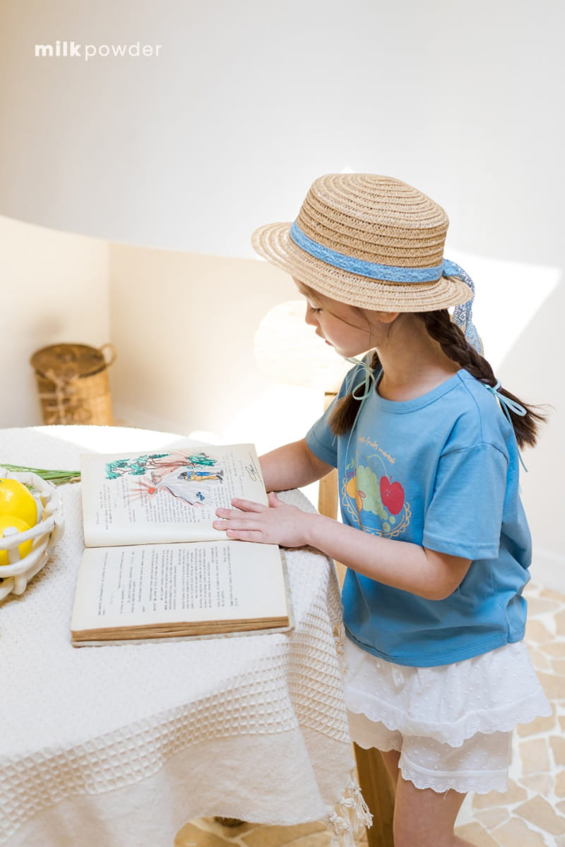 Milk Powder - Korean Children Fashion - #minifashionista - Grape Tee - 11