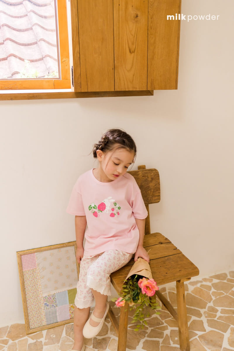 Milk Powder - Korean Children Fashion - #minifashionista - Strawberry Tee - 10