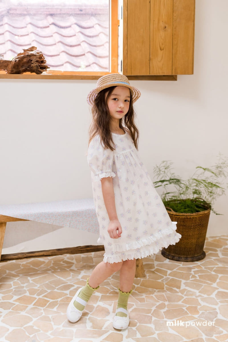 Milk Powder - Korean Children Fashion - #prettylittlegirls - Loen One-Piece - 3
