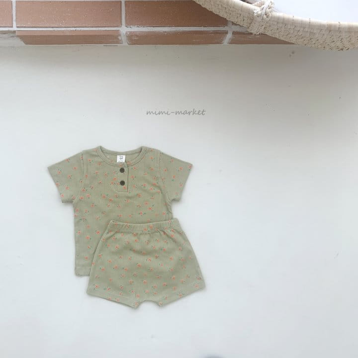 Mimi Market - Korean Baby Fashion - #babyboutique - Barbi Top Bottom Set - 2