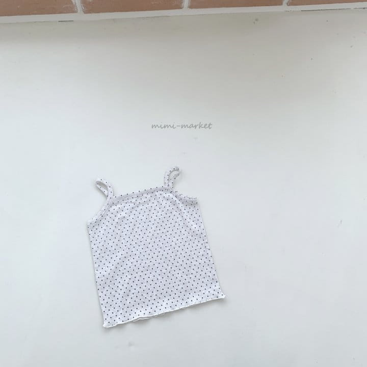Mimi Market - Korean Baby Fashion - #babyfashion - Dot String Sleeveless Tee - 10