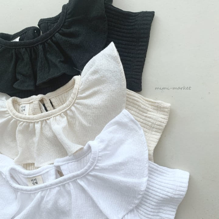 Mimi Market - Korean Baby Fashion - #babygirlfashion - Frill Collar Tee - 11