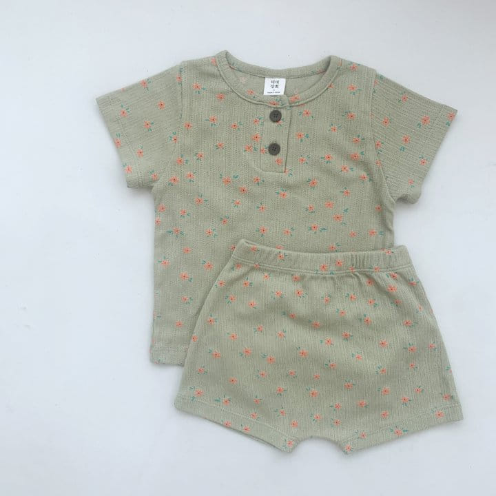 Mimi Market - Korean Baby Fashion - #babygirlfashion - Barbi Top Bottom Set - 7