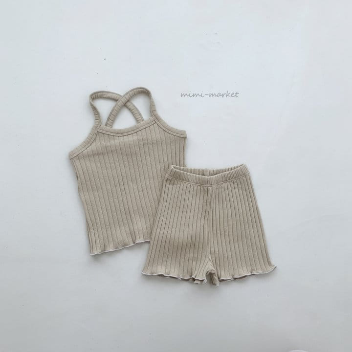 Mimi Market - Korean Baby Fashion - #babylifestyle - Slop Top Bottom Set - 2