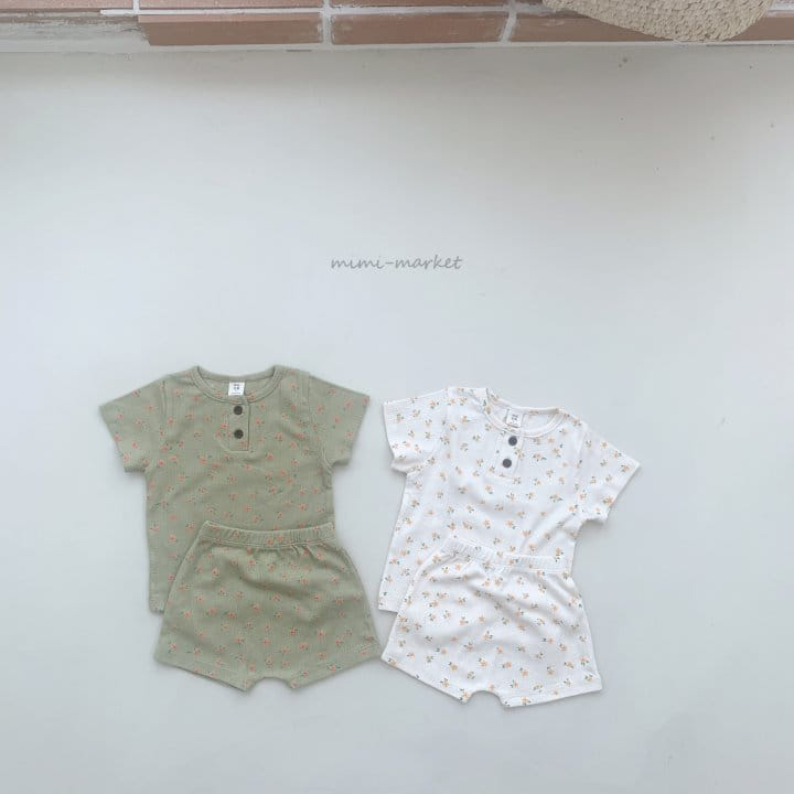 Mimi Market - Korean Baby Fashion - #babyoninstagram - Barbi Top Bottom Set - 9