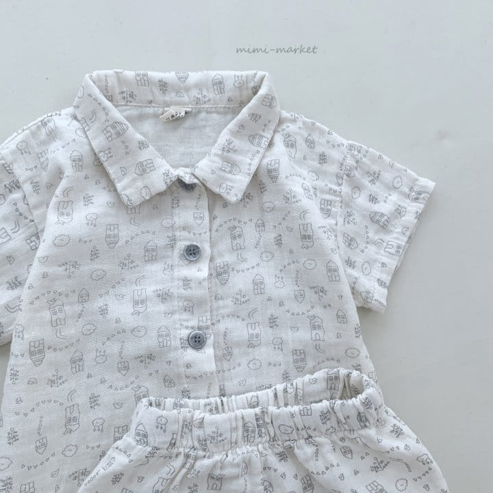 Mimi Market - Korean Baby Fashion - #babylifestyle - Coou Top Bottom Set - 4