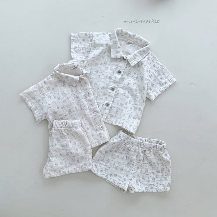 Mimi Market - Korean Baby Fashion - #babyootd - Coou Top Bottom Set - 5