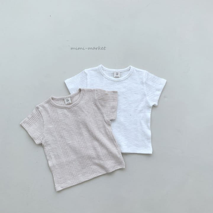 Mimi Market - Korean Baby Fashion - #smilingbaby - Cream Tee - 2