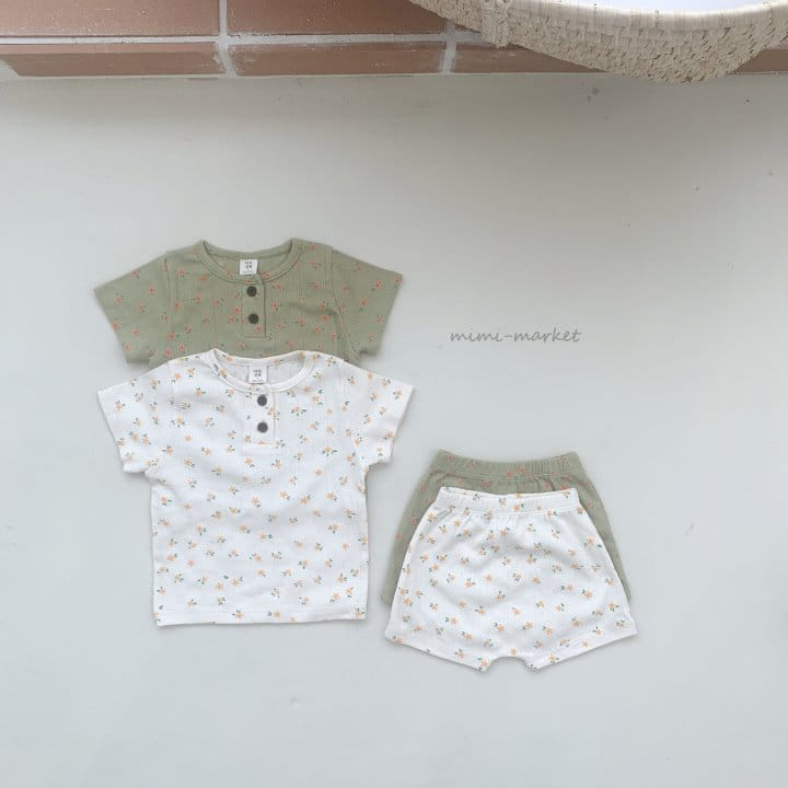 Mimi Market - Korean Baby Fashion - #smilingbaby - Barbi Top Bottom Set