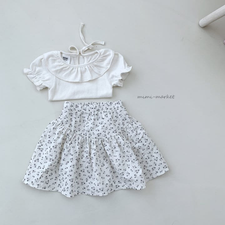Mimi Market - Korean Children Fashion - #kidsstore - Mari Kan Kan Skirt - 5
