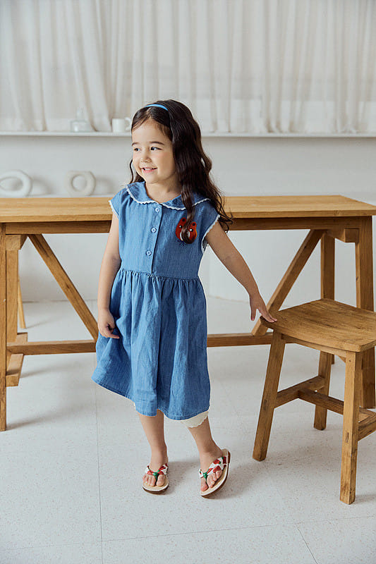 Mimico - Korean Children Fashion - #childofig - Sailor One-Piece - 2