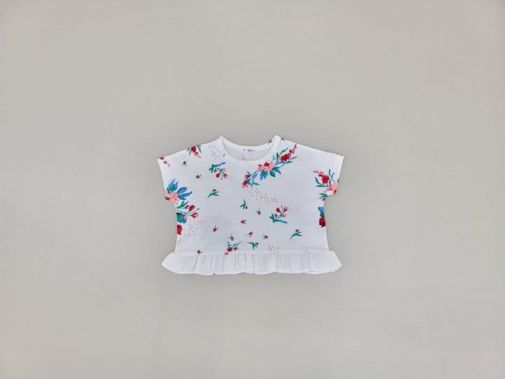 Mimico - Korean Children Fashion - #childofig - Bear Flower Tee - 10