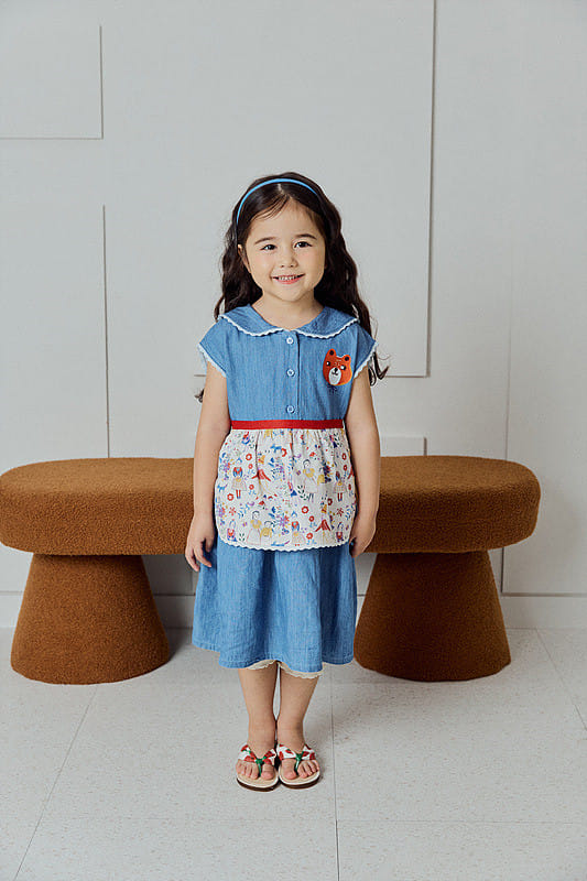 Mimico - Korean Children Fashion - #discoveringself - Sailor One-Piece - 5