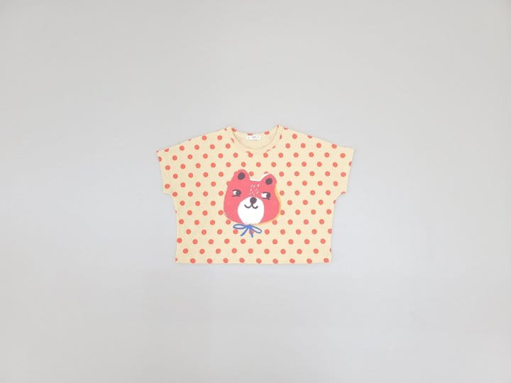 Mimico - Korean Children Fashion - #kidsshorts - Dot Tee - 10