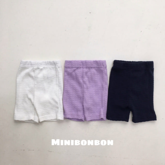 Mini Bongbong - Korean Children Fashion - #kidzfashiontrend - Short Knit Leggings