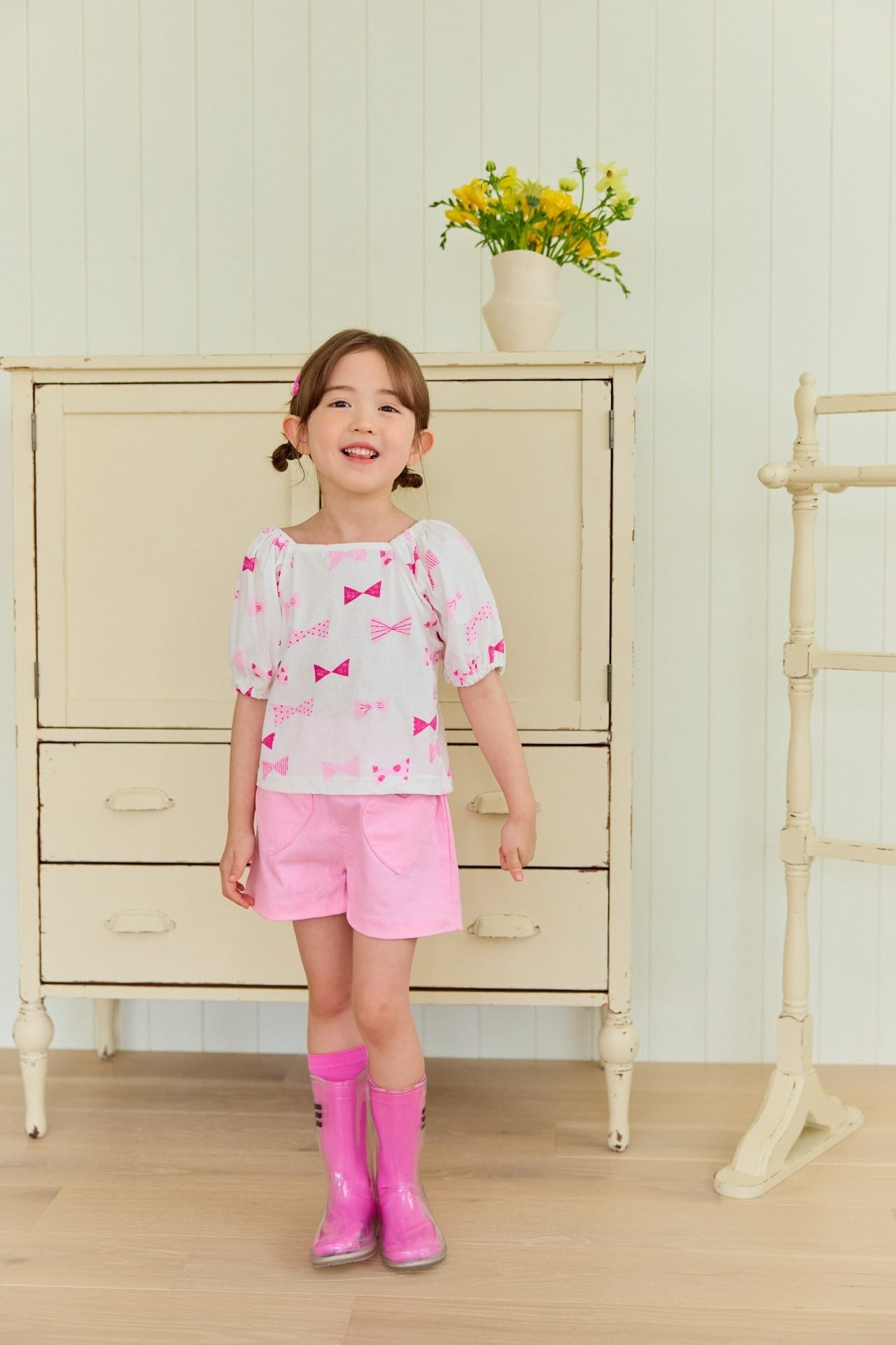 Miniature - Korean Children Fashion - #Kfashion4kids - Show Me Ribbon Tee - 2