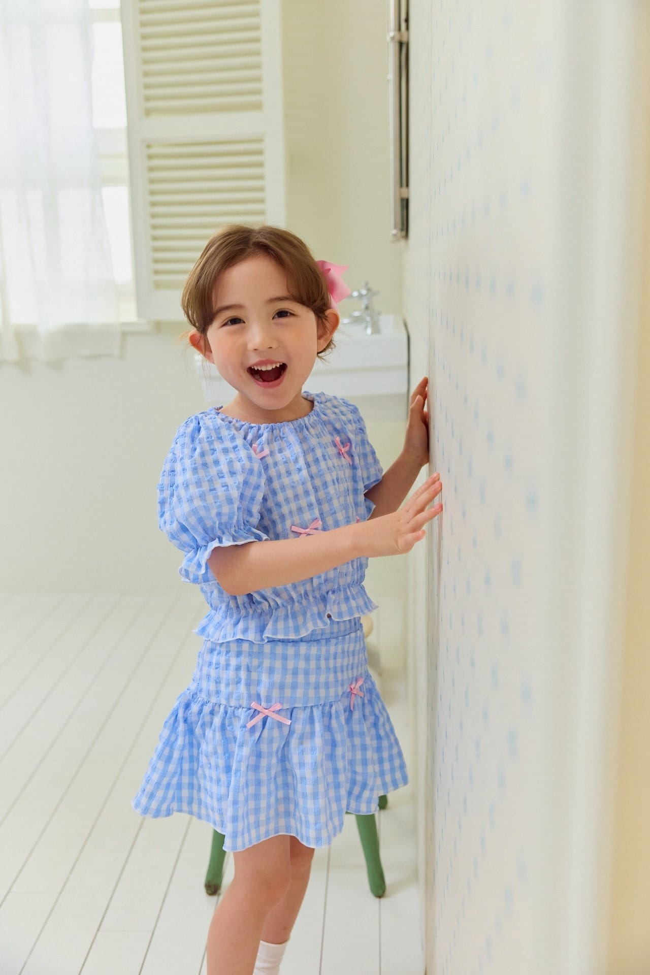 Miniature - Korean Children Fashion - #childofig - Ssomi Top Bottom Set - 4