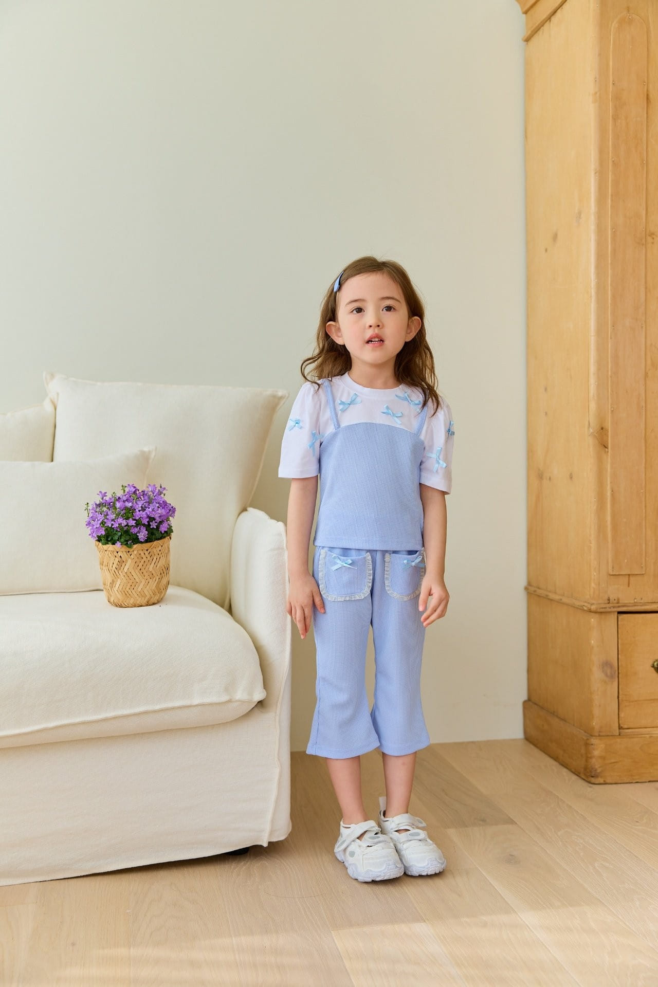 Miniature - Korean Children Fashion - #childrensboutique - So Cute Top Bottom Set - 6