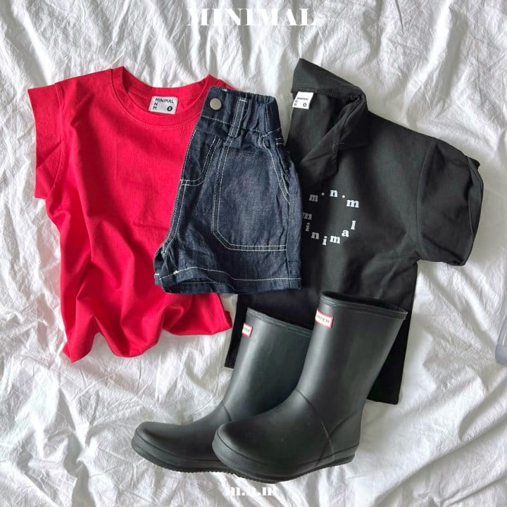 Minimal - Korean Children Fashion - #Kfashion4kids - Definite Sleeveless Tee  - 3