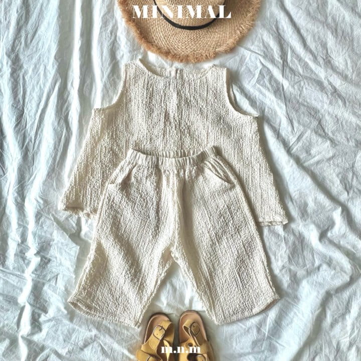 Minimal - Korean Children Fashion - #childofig - Simply Top Bottom Set - 2