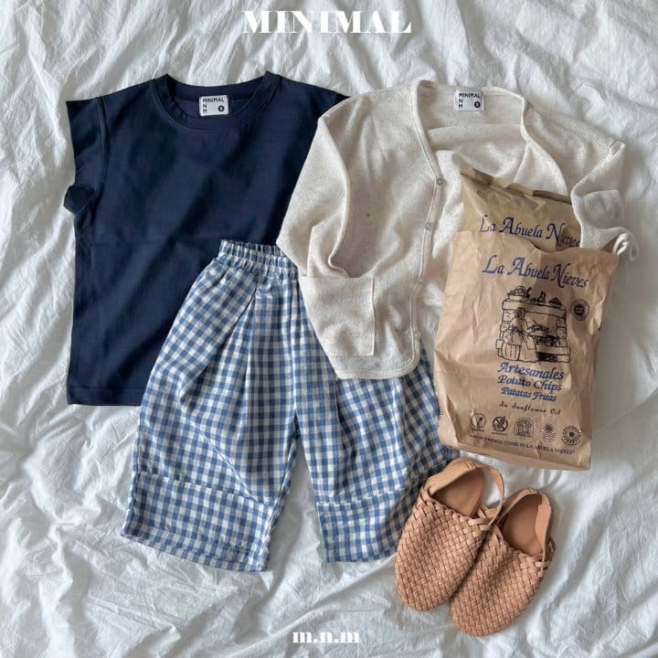 Minimal - Korean Children Fashion - #childofig - Definite Sleeveless Tee  - 9