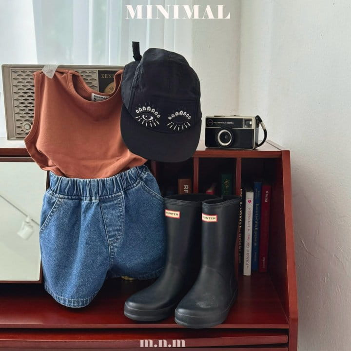 Minimal - Korean Children Fashion - #childofig - Crayon Sleeveless Tee - 7