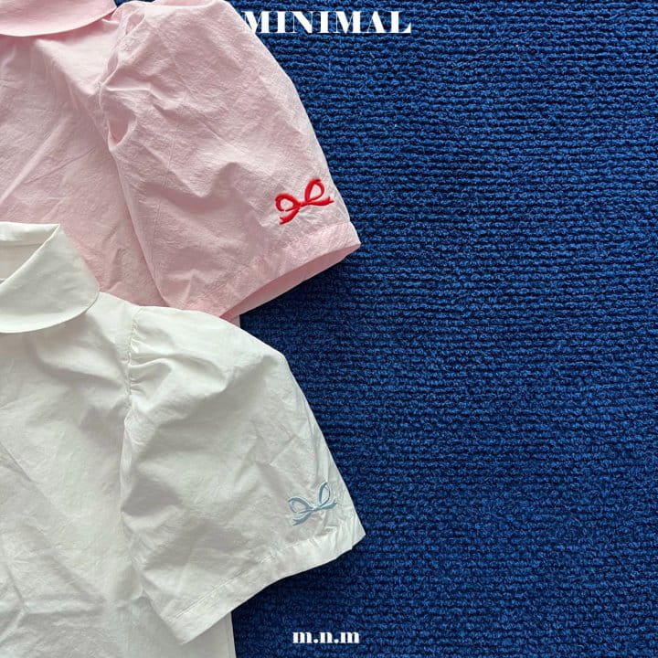Minimal - Korean Children Fashion - #childofig - Ribbon Bbong Blouse - 3
