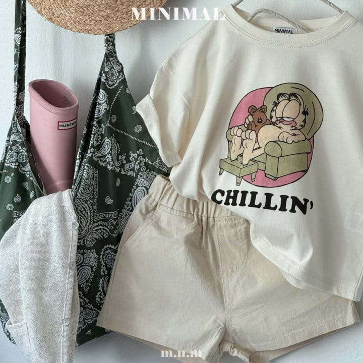 Minimal - Korean Children Fashion - #discoveringself - Cartoon Tee - 2
