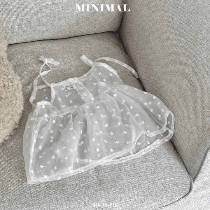 Minimal - Korean Children Fashion - #discoveringself - Flower Layered Blanc - 7